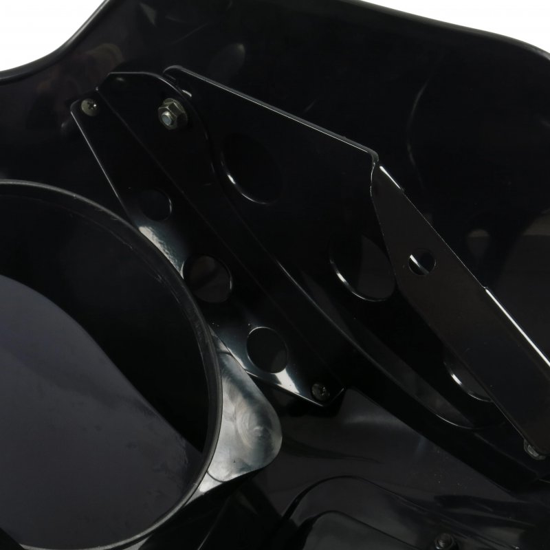Black ABS Plastic Quarter Fairing for  XL 883 1200 1988-UP FXR 86-94 Dyna 95-05 01